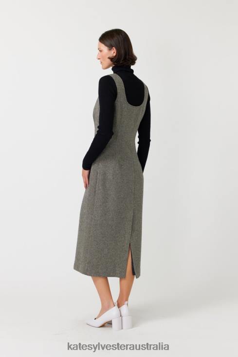 Antoinette dress Tweed Kate Sylvester Women Clothing 4T0D109