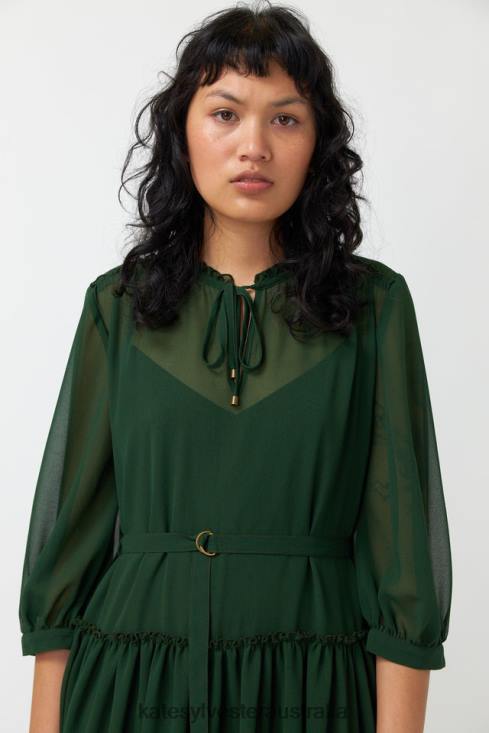 Billowy dress Emerald Kate Sylvester Women Clothing 4T0D130