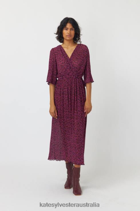 Blooming dress Berry blooms Kate Sylvester Women Clothing 4T0D153