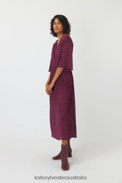 Blooming dress Berry blooms Kate Sylvester Women Clothing 4T0D153