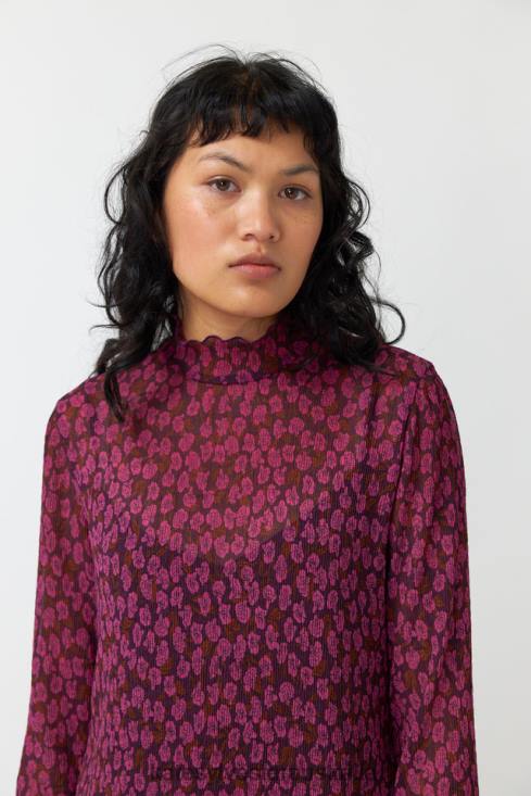 Blooming sheath dress Berry blooms Kate Sylvester Women Clothing 4T0D154