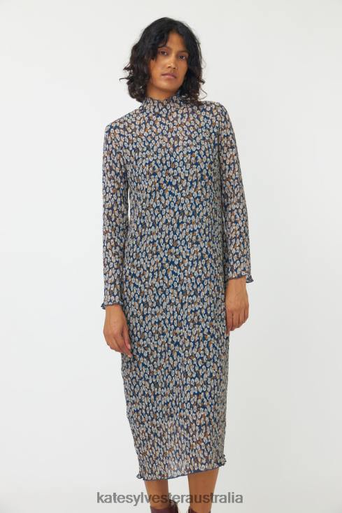 Blooming sheath dress Ivory blooms Kate Sylvester Women Clothing 4T0D141