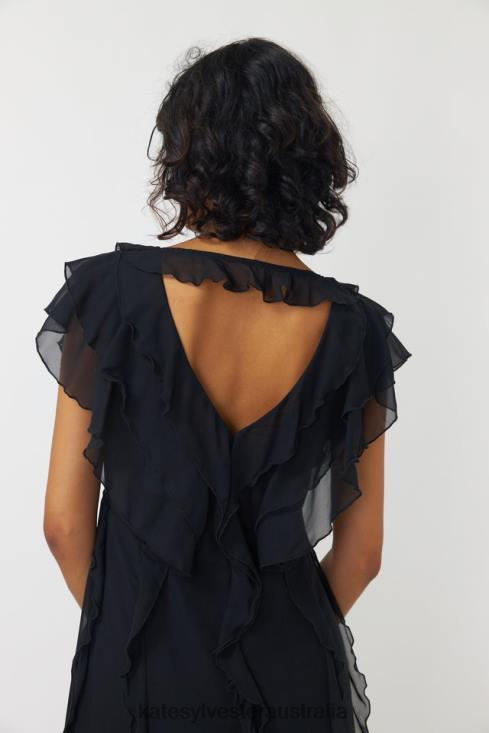 Brana maxi dress Black Kate Sylvester Women Clothing 4T0D125