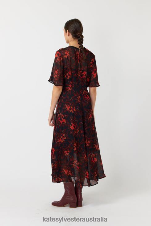 Desdemona dress Fire Kate Sylvester Women Clothing 4T0D105