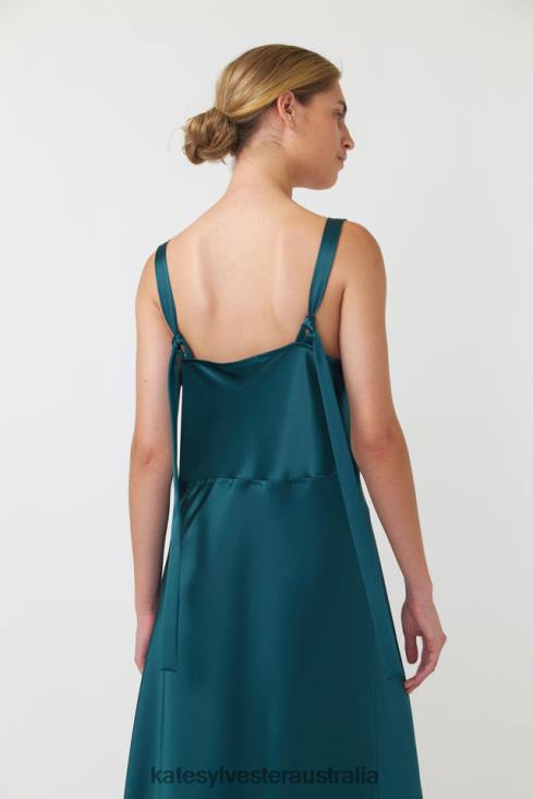Faye slip dress Emerald Kate Sylvester Women Clothing 4T0D118