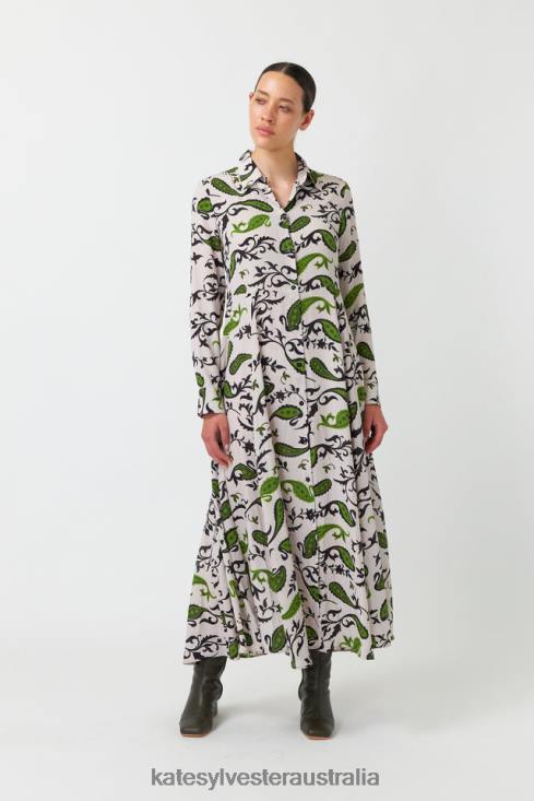 Freya shirt dress Grass Kate Sylvester Women Clothing 4T0D121