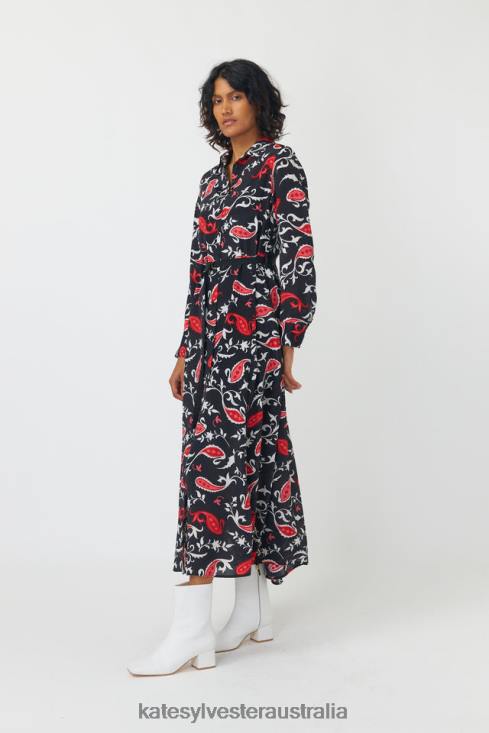 Freya shirt dress Pink Kate Sylvester Women Clothing 4T0D127