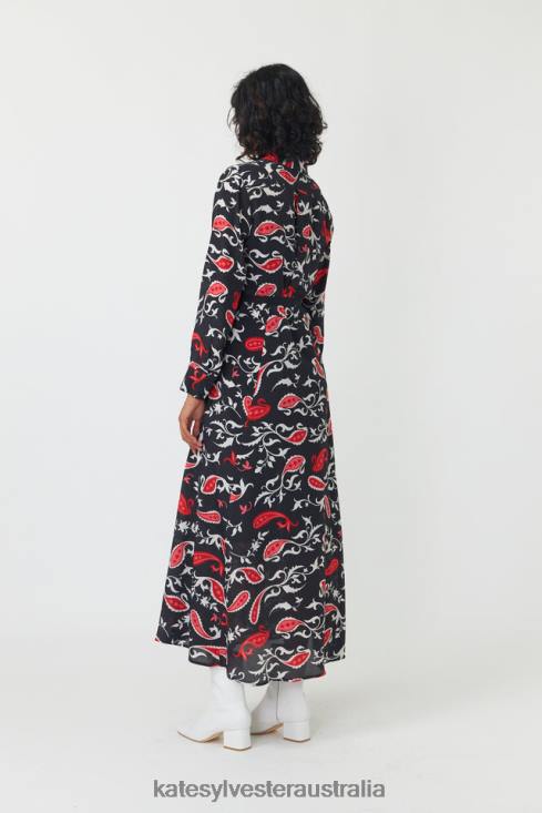 Freya shirt dress Pink Kate Sylvester Women Clothing 4T0D127