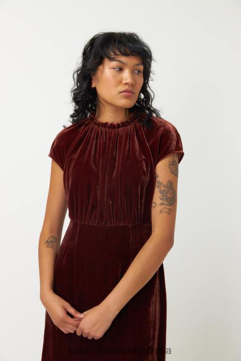 Heda Dress Espresso Kate Sylvester Women Clothing 4T0D38