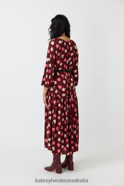 Magnolia dress Espresso Kate Sylvester Women Clothing 4T0D86