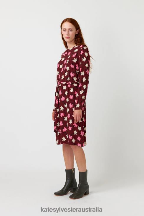 Magnolia shift dress Espresso Kate Sylvester Women Clothing 4T0D87