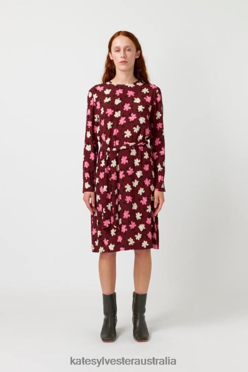 Magnolia shift dress Espresso Kate Sylvester Women Clothing 4T0D87