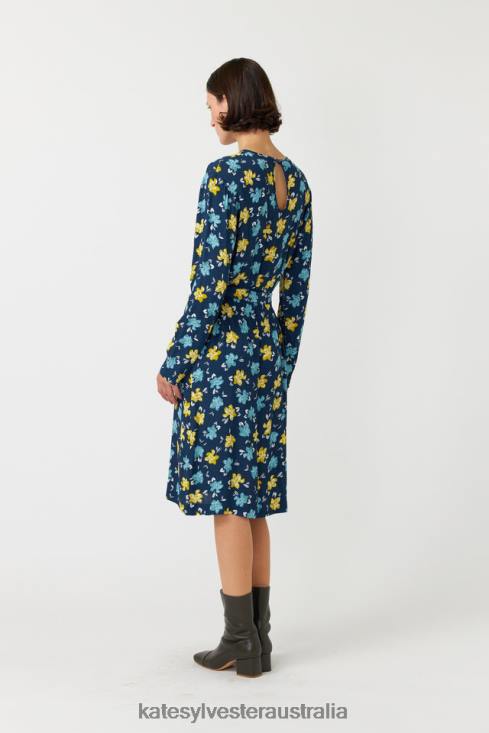 Magnolia shift dress Ink Kate Sylvester Women Clothing 4T0D99