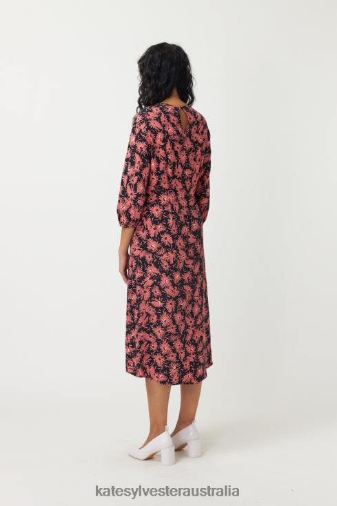 Mariacarla Dress Coral Kate Sylvester Women Clothing 4T0D47