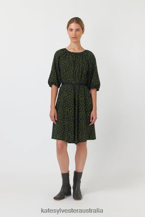 Pebbles smock dress Black Kate Sylvester Women Clothing 4T0D133