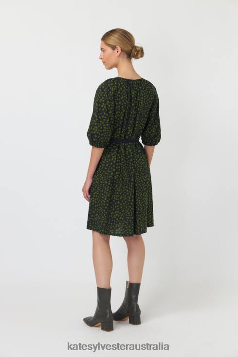 Pebbles smock dress Black Kate Sylvester Women Clothing 4T0D133