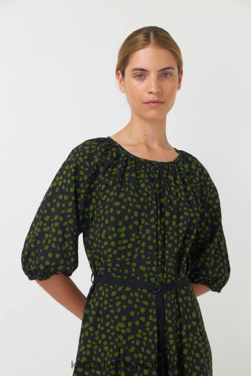 Pebbles smock dress Black Kate Sylvester Women Clothing 4T0D133