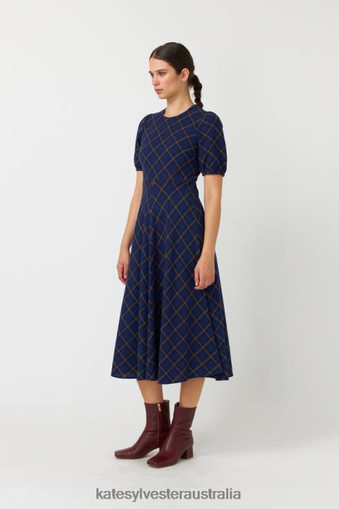 Plaid dress Ink Kate Sylvester Women Clothing 4T0D88