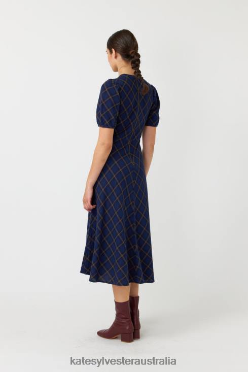 Plaid dress Ink Kate Sylvester Women Clothing 4T0D88