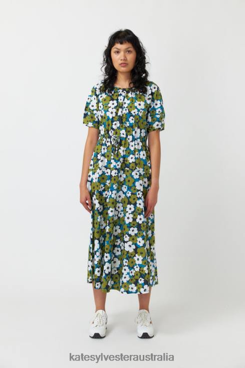 Pop dress Ivory olive Kate Sylvester Women Clothing 4T0D134