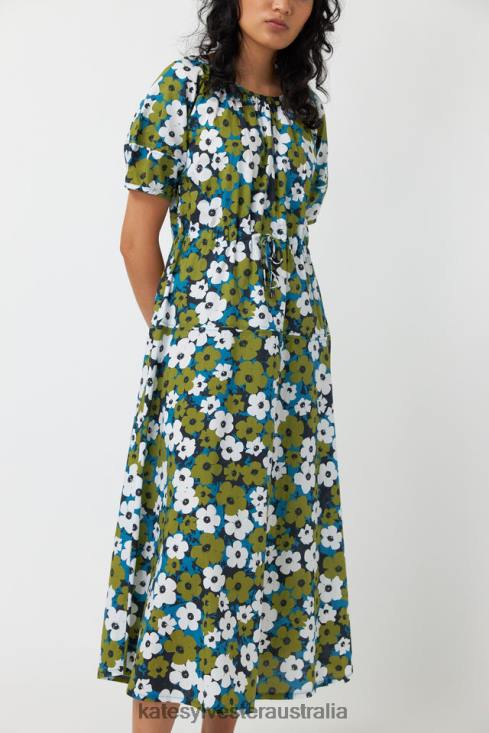 Pop dress Ivory olive Kate Sylvester Women Clothing 4T0D134