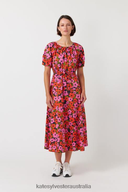 Pop dress Pink orange Kate Sylvester Women Clothing 4T0D150