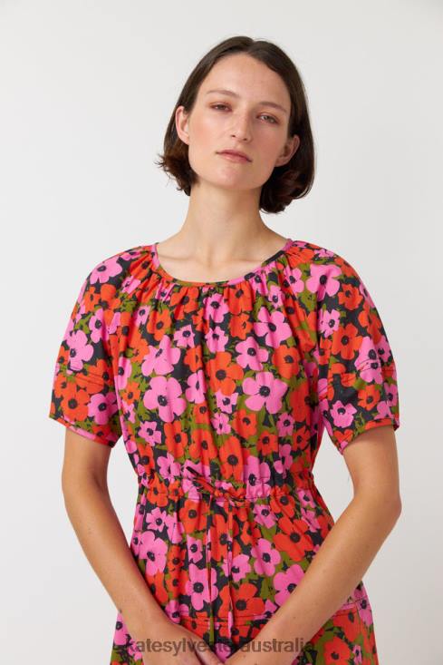 Pop dress Pink orange Kate Sylvester Women Clothing 4T0D150