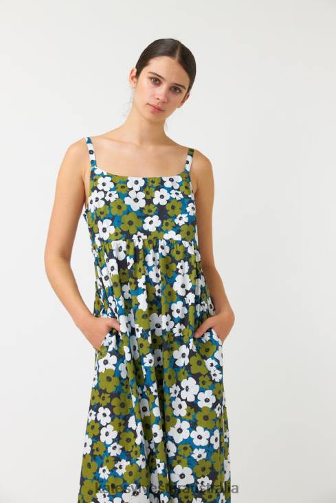 Pop sundress Ivory olive Kate Sylvester Women Clothing 4T0D135