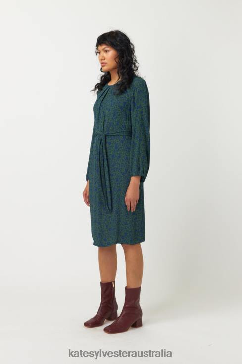 Rosa Shift Dress Emerald Kate Sylvester Women Clothing 4T0D30