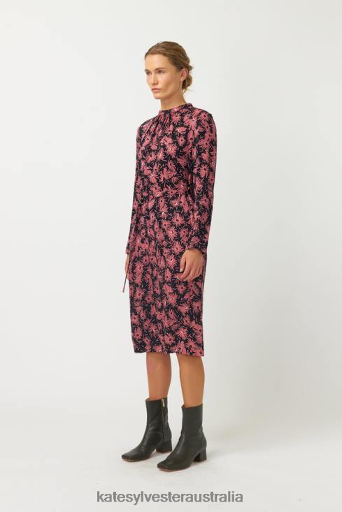 Zia Shift Dress Coral Kate Sylvester Women Clothing 4T0D48