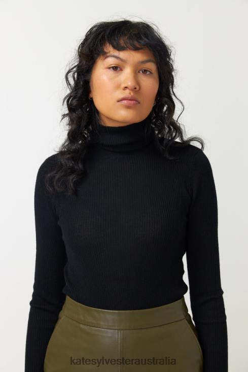 Alice skinny rib Black Kate Sylvester Women Clothing 4T0D73