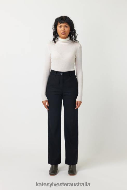 Alice skinny rib Ivory Kate Sylvester Women Clothing 4T0D24