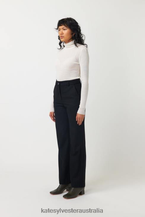 Alice skinny rib Ivory Kate Sylvester Women Clothing 4T0D24