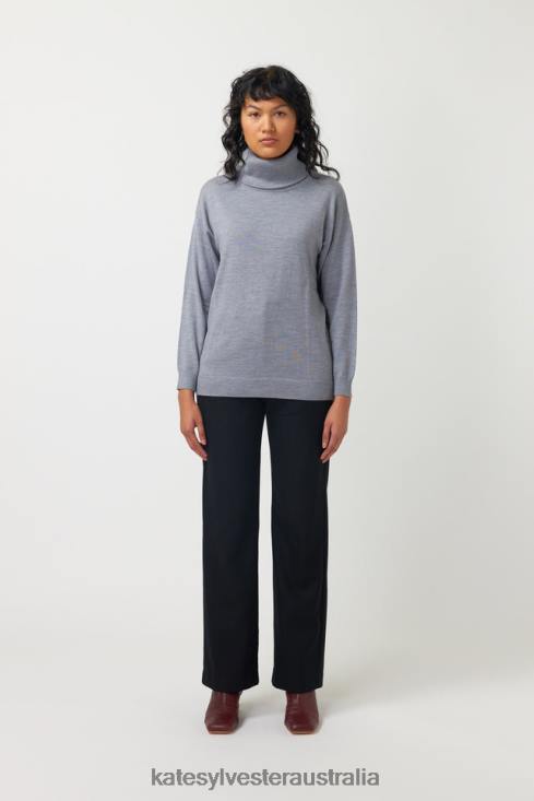 Kristen Jumper Grey Kate Sylvester Women Clothing 4T0D19