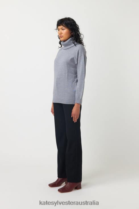 Kristen Jumper Grey Kate Sylvester Women Clothing 4T0D19