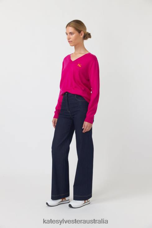 Oscar jumper Fuchsia Kate Sylvester Women Clothing 4T0D287