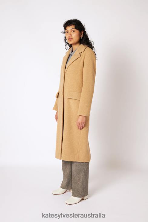 Aria Coat Camel Kate Sylvester Women Clothing 4T0D75