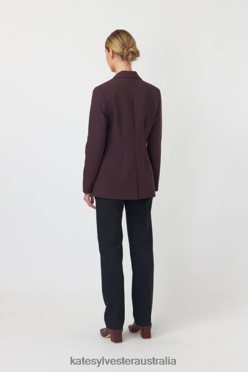 Charles blazer Mahogany Kate Sylvester Women Clothing 4T0D279