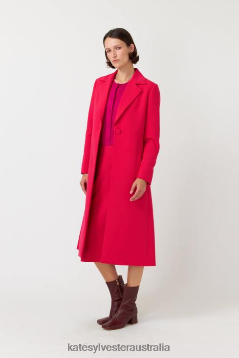 Connor coat Pink Kate Sylvester Women Clothing 4T0D276