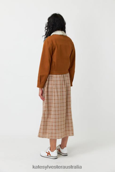 Denim shearling jacket Whisky Kate Sylvester Women Clothing 4T0D264