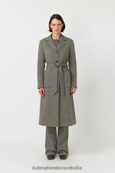 Marlene coat Tweed Kate Sylvester Women Clothing 4T0D272
