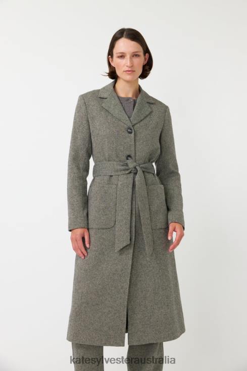 Marlene coat Tweed Kate Sylvester Women Clothing 4T0D272