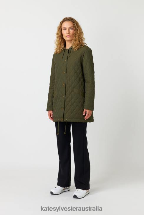 Quilted parka Olive Kate Sylvester Women Clothing 4T0D70