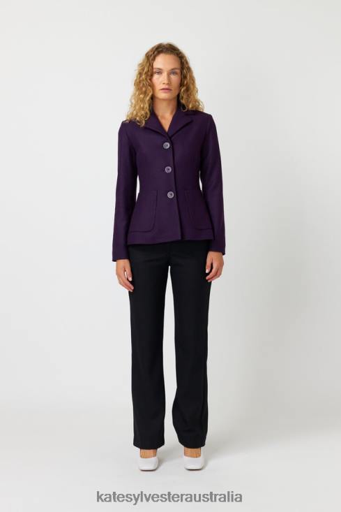 Stella blazer Purple Kate Sylvester Women Clothing 4T0D267