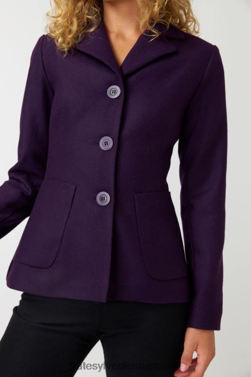 Stella blazer Purple Kate Sylvester Women Clothing 4T0D267