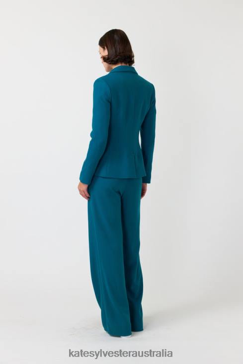 Stella blazer Turquoise Kate Sylvester Women Clothing 4T0D269