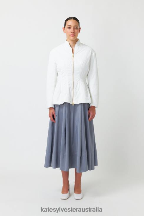 Thermo jacket White Kate Sylvester Women Clothing 4T0D261