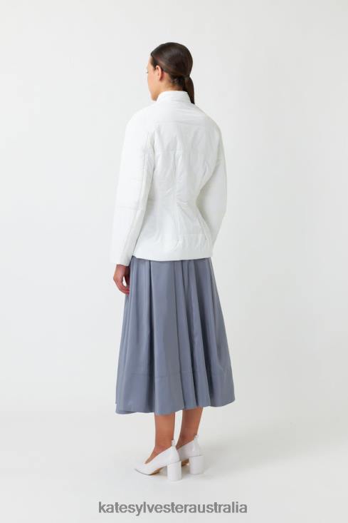 Thermo jacket White Kate Sylvester Women Clothing 4T0D261