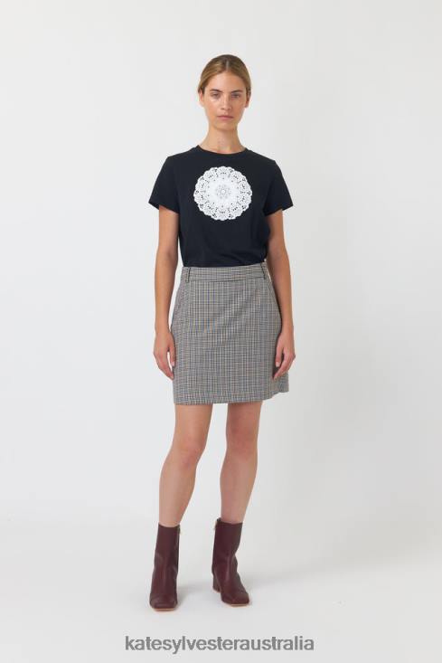 Checked mini skirt Sandstone Kate Sylvester Women Clothing 4T0D293