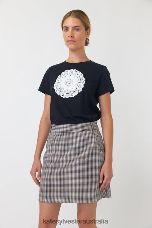 Checked mini skirt Sandstone Kate Sylvester Women Clothing 4T0D293